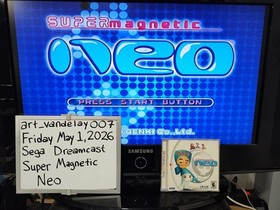 Super Magnetic Neo - (Sega Dreamcast, 2000) *VGC + Case Protector* Tested! READ!