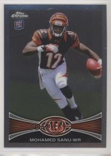 2012 Topps Chrome Mohamed Sanu (Helmet On) #98 p6d