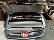 Honda Civic Type R Ep3 Ep2 Mugen Style Rear Spoiler With Front Mugen Grill Grey