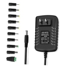 DC 12 Volt 1.5 Amp Switching Power Supply, 100-240V 50-60Hz AC to DC 12V 1.5A