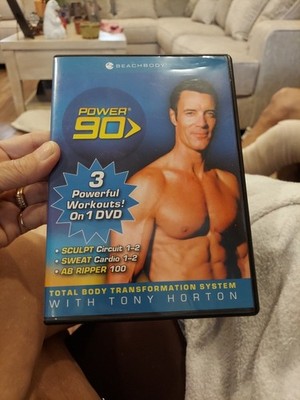 Beach Body Power 90 DVD Tony Horton Extreme Home Fitness 2005