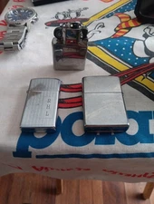 2025 Zippo W/Original Wick Insert And *Free* Slim Zippo