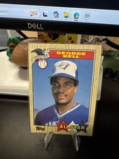 George Bell 1987 Topps All Star #612 Toronto Blue Jays Free Ship