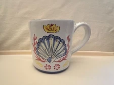 Deruta Sberna Italy Mug Seashell