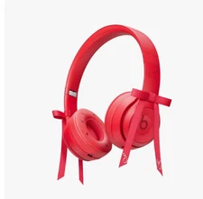 Beats Solo4 Wireless On-Ear Headphones Jennie Special Edition Ruby Red KR