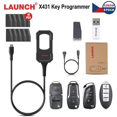 LAUNCH X431 Key Progarmmer Remote Maker for X431 IMMO ELITE/PAD & 10x Super Chip
