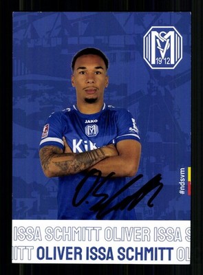 Oliver Issa Schmitt Autogrammkarte SV Meppen 2025-26 Original Signiert