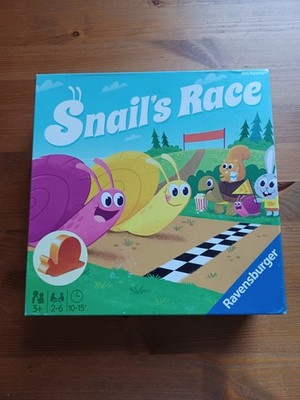 Schneckenrennen - Ravensburger Rennspiel mit Holzschnecken