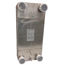 10"x20" Brazed 30 Plate Heat Exchanger Outdoor Wood Furnace [2" MPT]