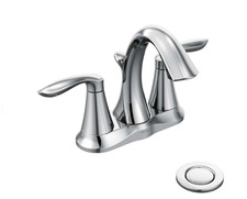 Moen 6410 Eva Two Handle 4-Inch Centerset Bat...