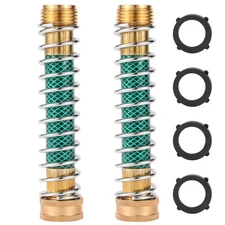 Garden Hose Extension Adapter, Kink Protector Adapter(2Pack)