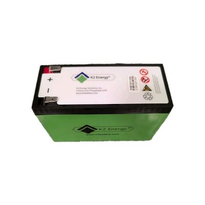K2 Energy 12V 11Ah K2B12V11EB LiFePO4 Battery with BMS- Stored Only, Load Tested