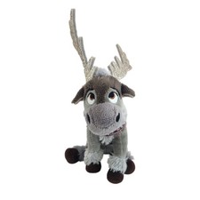 Ty Disney Frozen Sparkle Sven Reindeer Plush 9 Inch Glitter Antlers Stuffed Toy