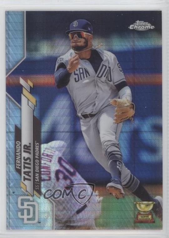 2020 Topps Chrome Prism Refractor Fernando Tatis Jr #84 12g7
