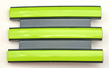 Original Adidas Neon Green  Black Golf Trophy Three 3 Stripe Enamel Belt Buckle