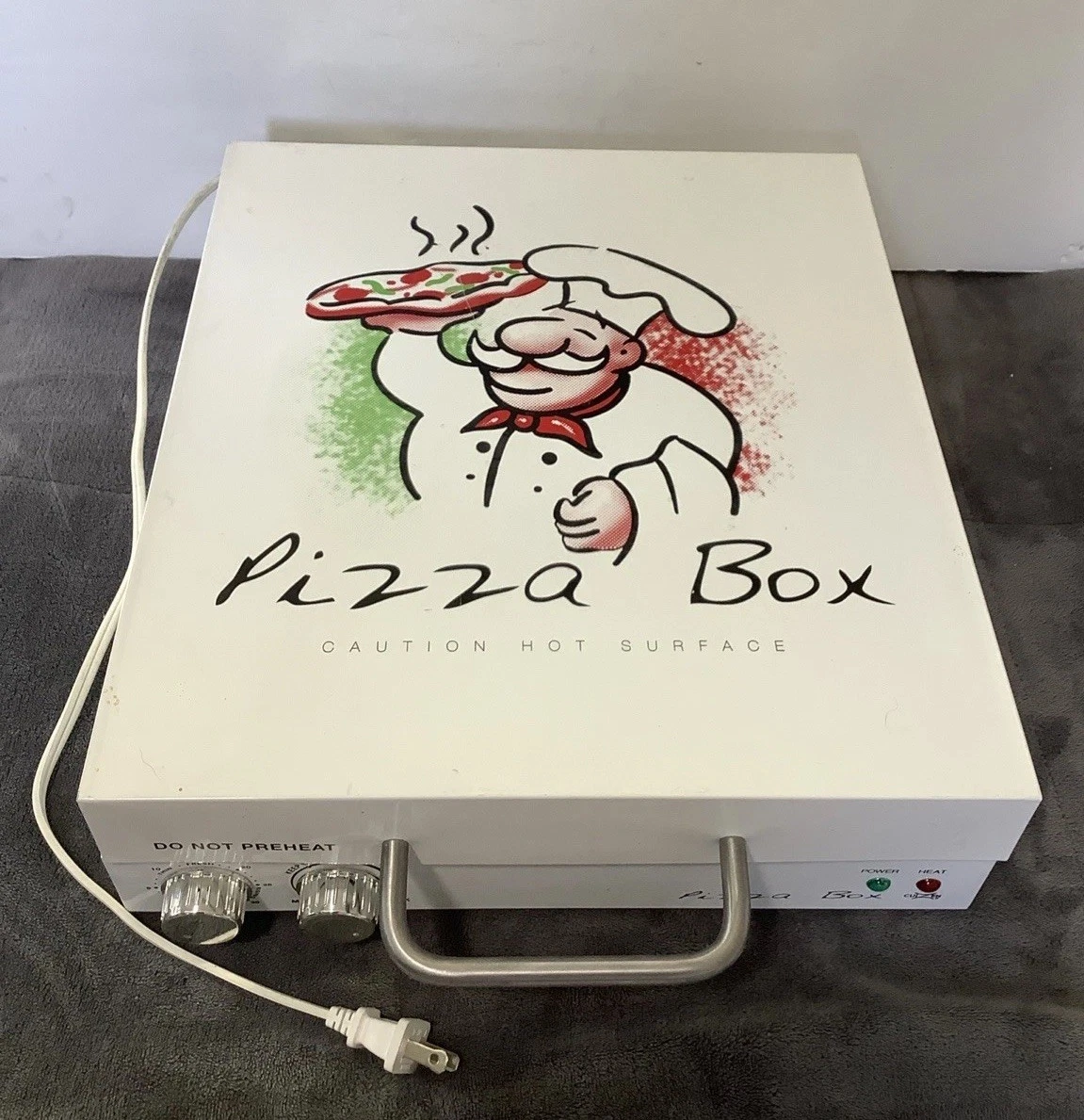 Cuizen Pizza Box Countertop Pizza Oven w/ 12" Rotating Pan PIZ-4012 - Tested
Opens in a new window o