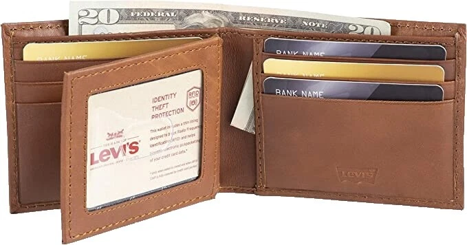 Levi's Billeteras para Hombre con tarjeta de crédito