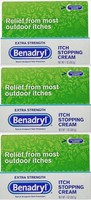 Benadryl Extra Strength Anti_itch Cream 1oz Tubes (3 Pack) Benadryl Extra Strength Anti_itch Cream 1oz Tubes (3 Pack)