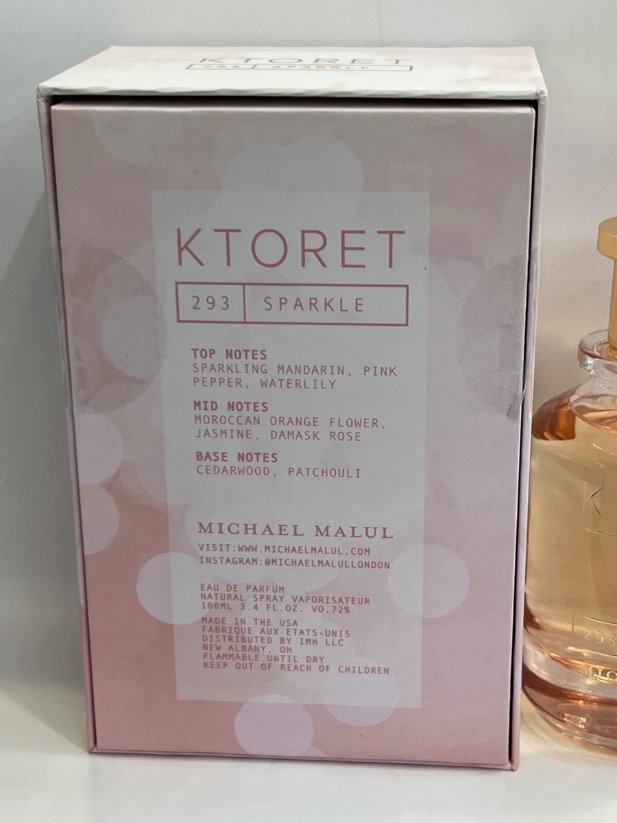 Ktoret 293 Sparkle By Michael Malul Women Perfume EDP Spray