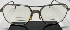 VTG Luxottica Director Eyeglass Frames 140 Klixx 2 Aviator 70s Dad Made In Italy