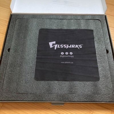 GLSSWRKS Akari Premium Glass Mousepad Gaming Mousepad Japan