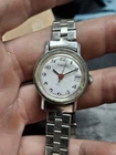 Timex Ladies White Dial Mechanical Handwind Vintage 1970s Watch