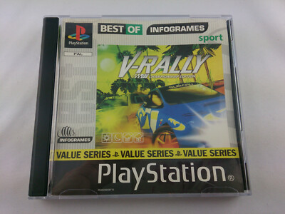 V-Rally Championship Edition Value Sony PlayStation 1 2000 PS1 PAL Spiel Game