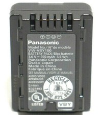 Panasonic VW-VBY100 3.6V 970mAh Lithium Ion Battery for Panasonic HC-V210 V110