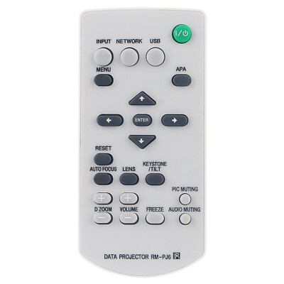 RM-PJ6 Replace Remote Control for Sony Data Projector VPL-EX70 VPL-EX7 VPL-ES7