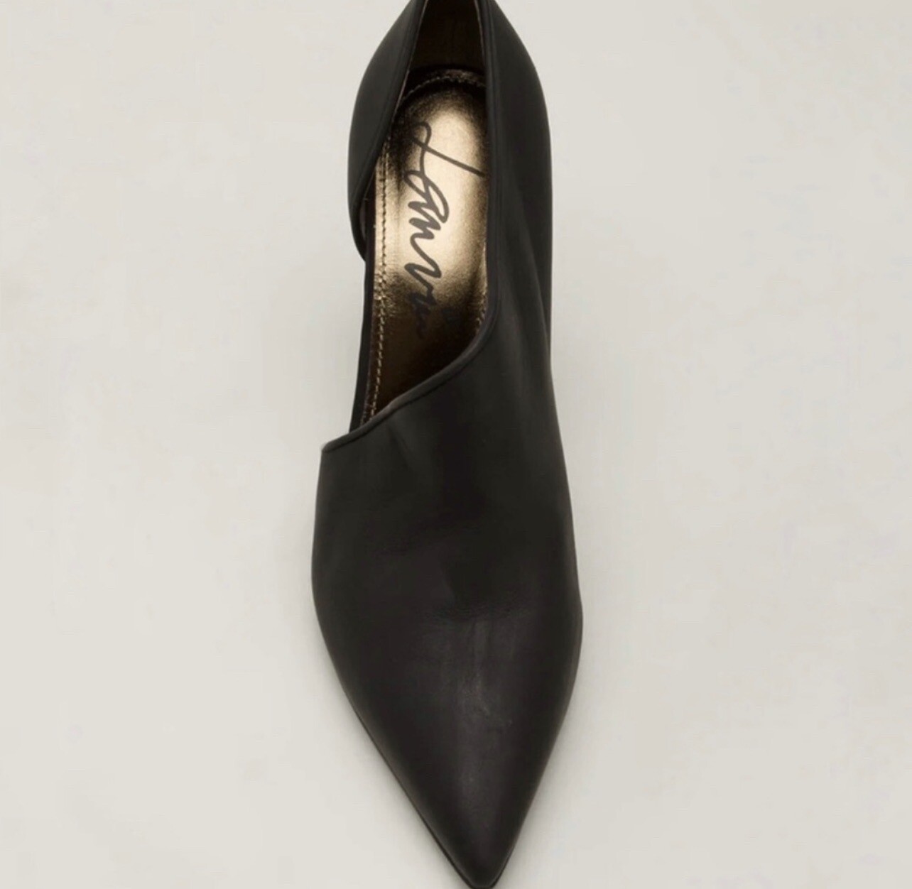 LANVIN | Black Python Asymmetrical Stiletto Booti… - image 9