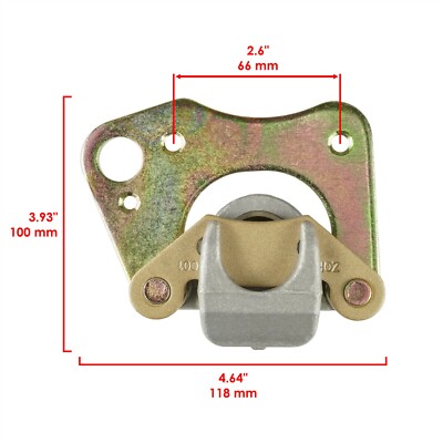 Rear Left Right Brake Caliper For Polaris Ranger 500 2x4 4x4 6x6 2005 07 W Pads No89862
