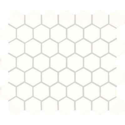 Daltile Restore Bright White 10 x 12 Glazed Ceramic Hexagon