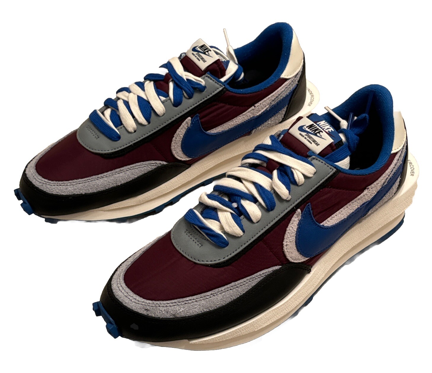 SACAI X NIKE Nike Ld waffle x sacai x Undercover Night Maroon Team Royal taglia 11 5