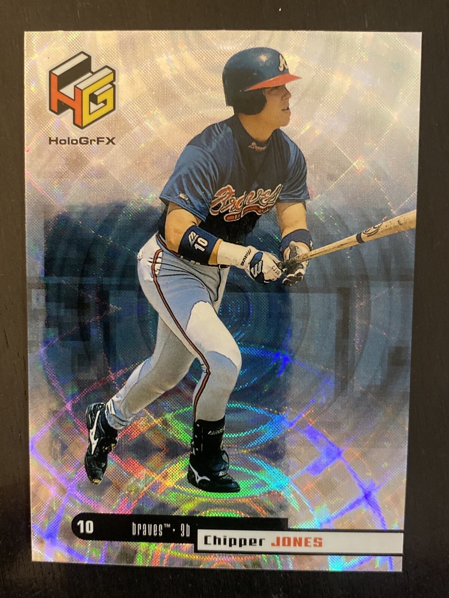 Chipper Jones 1999 Upper Deck HoloGrFX #6 - Atlanta Braves | eBay