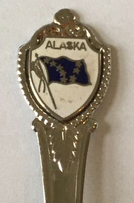 Alaska Flag Vintage Souvenir Spoon Collectible | eBay Alaska Flag Vintage Souvenir Spoon Collectible | eBay