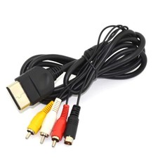 Xbox S-Video Cable - AV A/V  Composite RCA Audio Video Cord - 6' long -US Seller