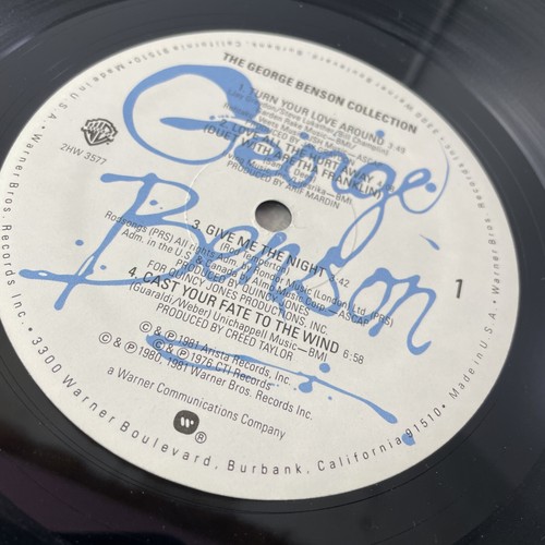 PROMO The George Benson Collection 2x LP Greatest Hits Embossed VG Rare - Picture 11 of 16