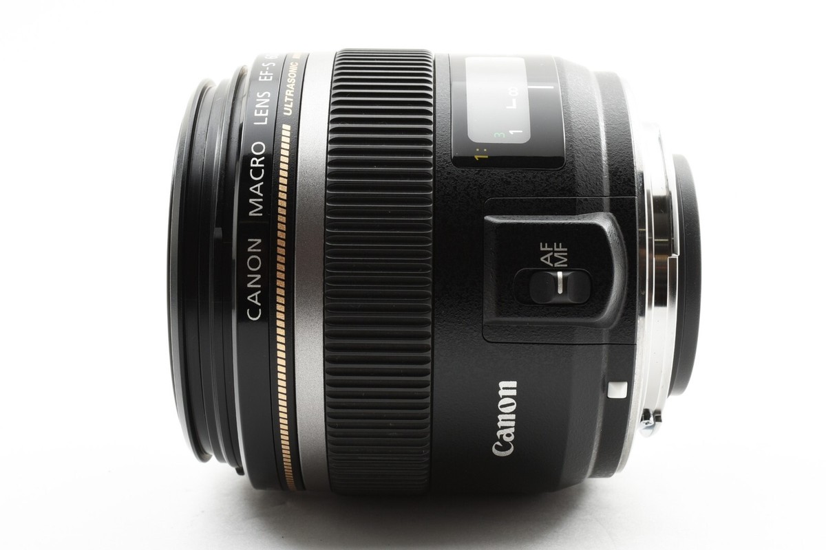 Canon EF-S 60mm F2.8 Macro USM AF Lens [MINT w/ Hood] Tested Good