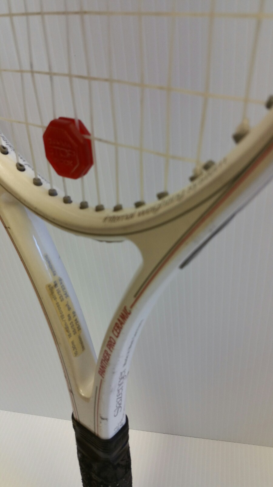 SLAZENGER PANTHER PRO CERAMIC Tennis Racket Jimmy Connors 4 3/8" W
