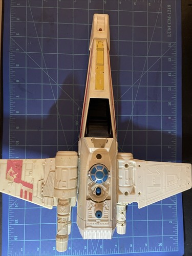Star Wars Vintage Luke’s Skywalker X-Wing Fighter Vehicle Kenner 1978 FOR PARTS