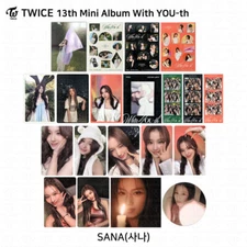 TWICE 13th Mini Album With YOU-th Youth Photocard Poster Film Sticker Photo Sana