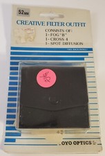 Toyo Optics Creative Filter Outfit 52mm Fog "B" Cross 4 Spot Diffusion