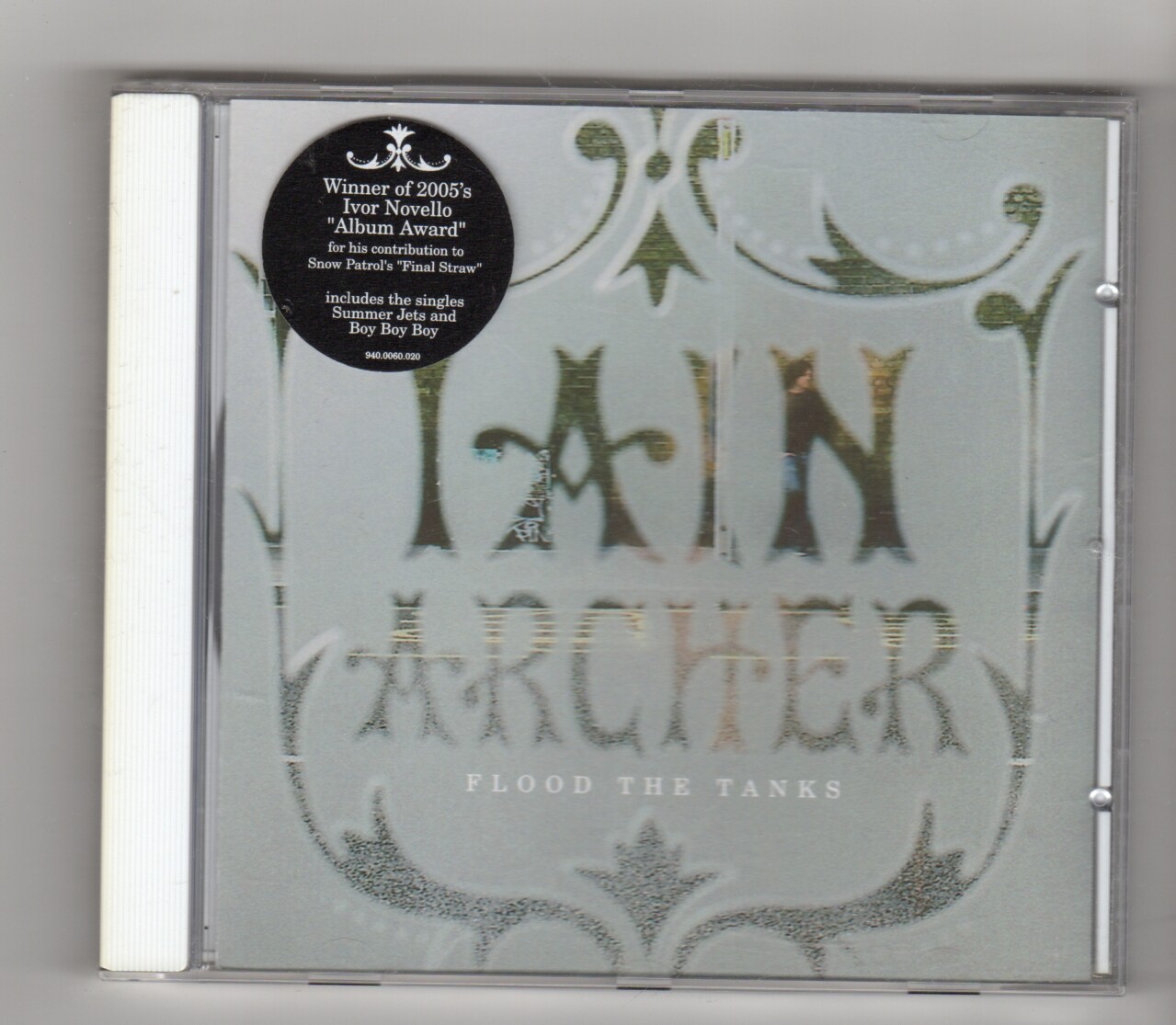 (IR858) Iain Archer, Flood The Tanks - 2005 CD