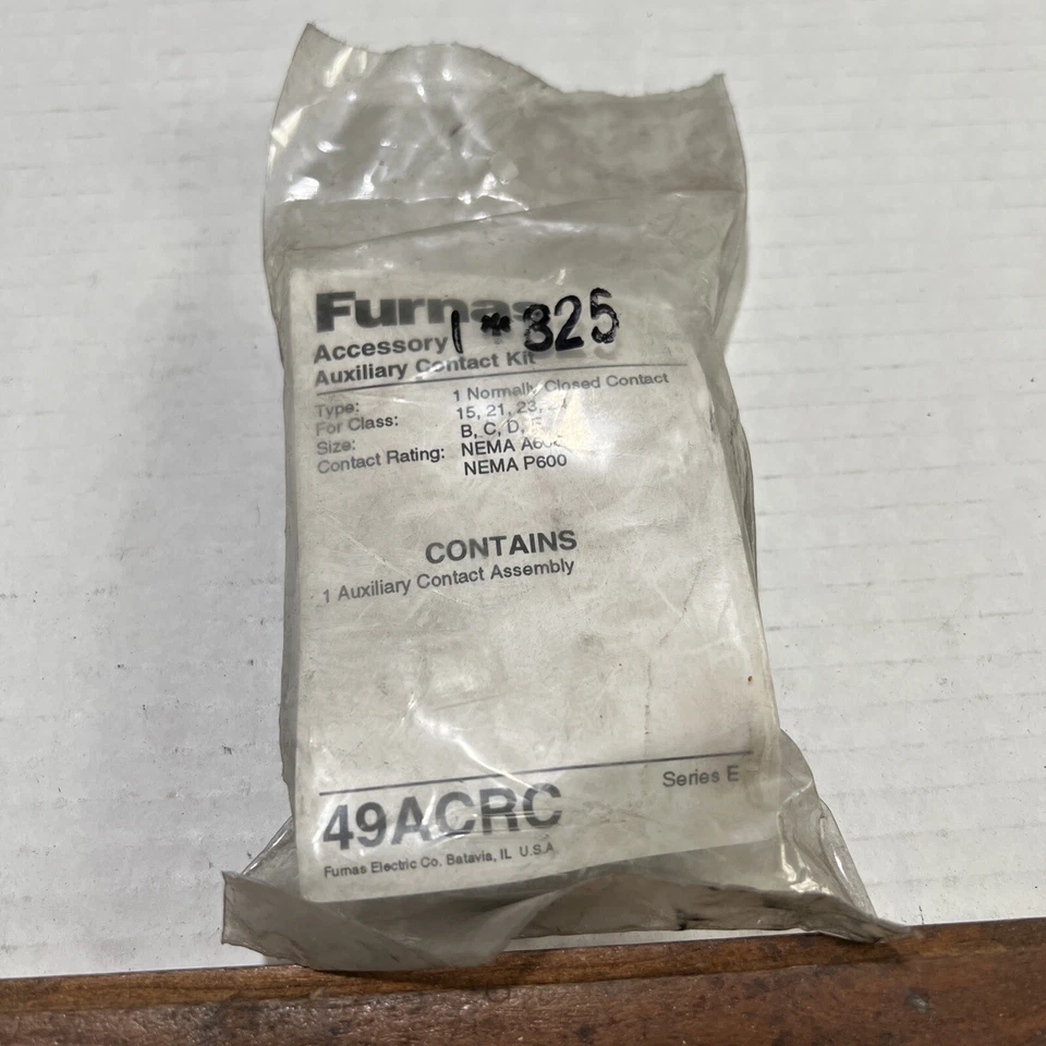 Siemens Furnas 49ACRC 30-60A Series E Auxiliary Contact Kit - Image 2 of 3