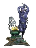 G.I. Joe Snake Eyes Und Wolf Timber Statue Hasbro Diamond Gallery Variant