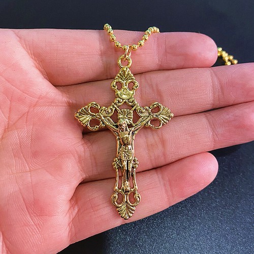 Religious Jesus Cross Necklace 