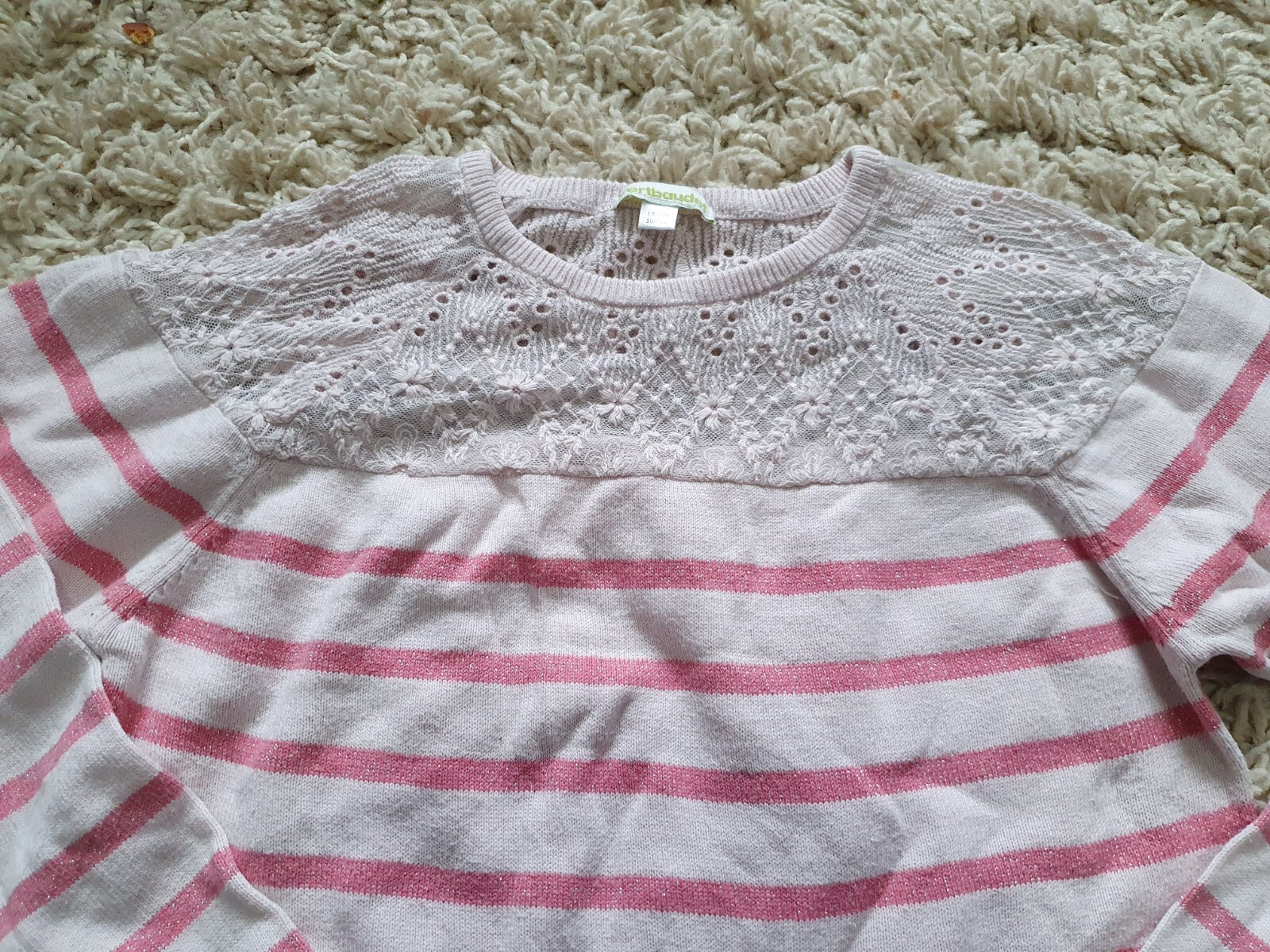 girls verbaudet jumper age 10 years vgc REF Bag C4 image 3