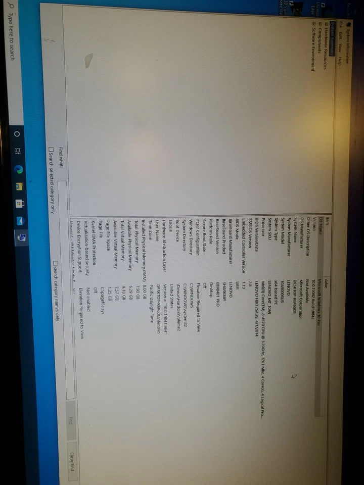Lenovo ThinkCentre M92P 8GB RAM 500GB HDD i5 выиграть 10 PRO GeForce 8400GS - Изображение 4 из 4