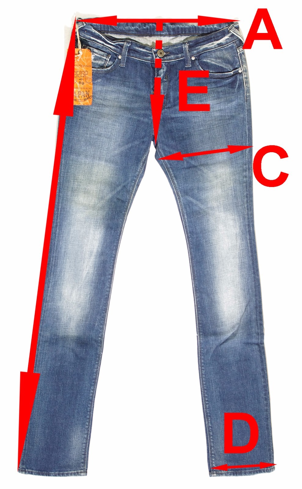 Jeans Slim Denim Bleu - Le Temps Des Cerises Taille 14 Ans - Parfait État Occasion