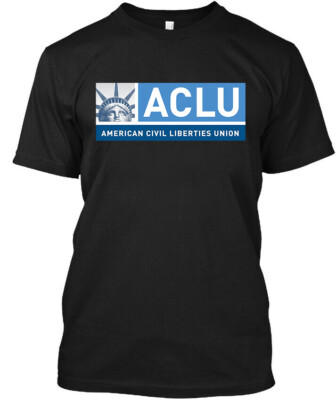 Limited NWT! American Civil Liberties Union ACLU Nonprofit Logo T-Shirt ...